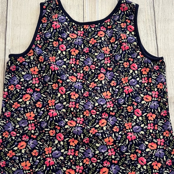 LANDS END Floral Women's Top - Multicolor/size L - Picture 5 of 7